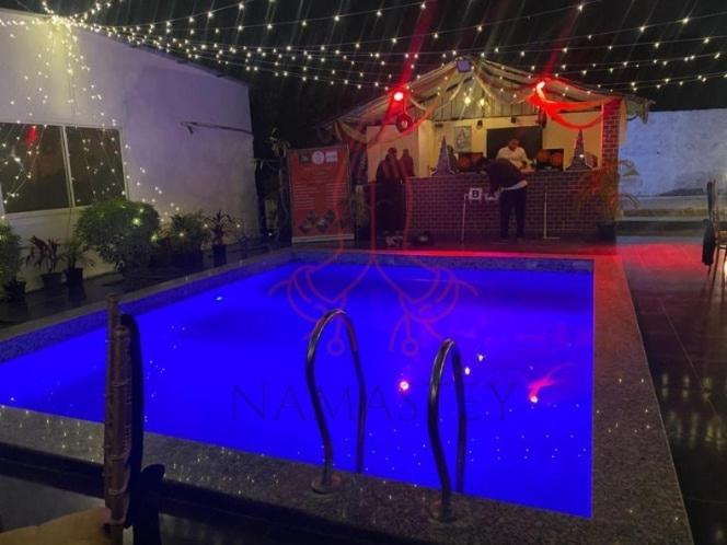 Luxury Farmhouse In Chhatarpur With Pool Nueva Delhi Exterior foto